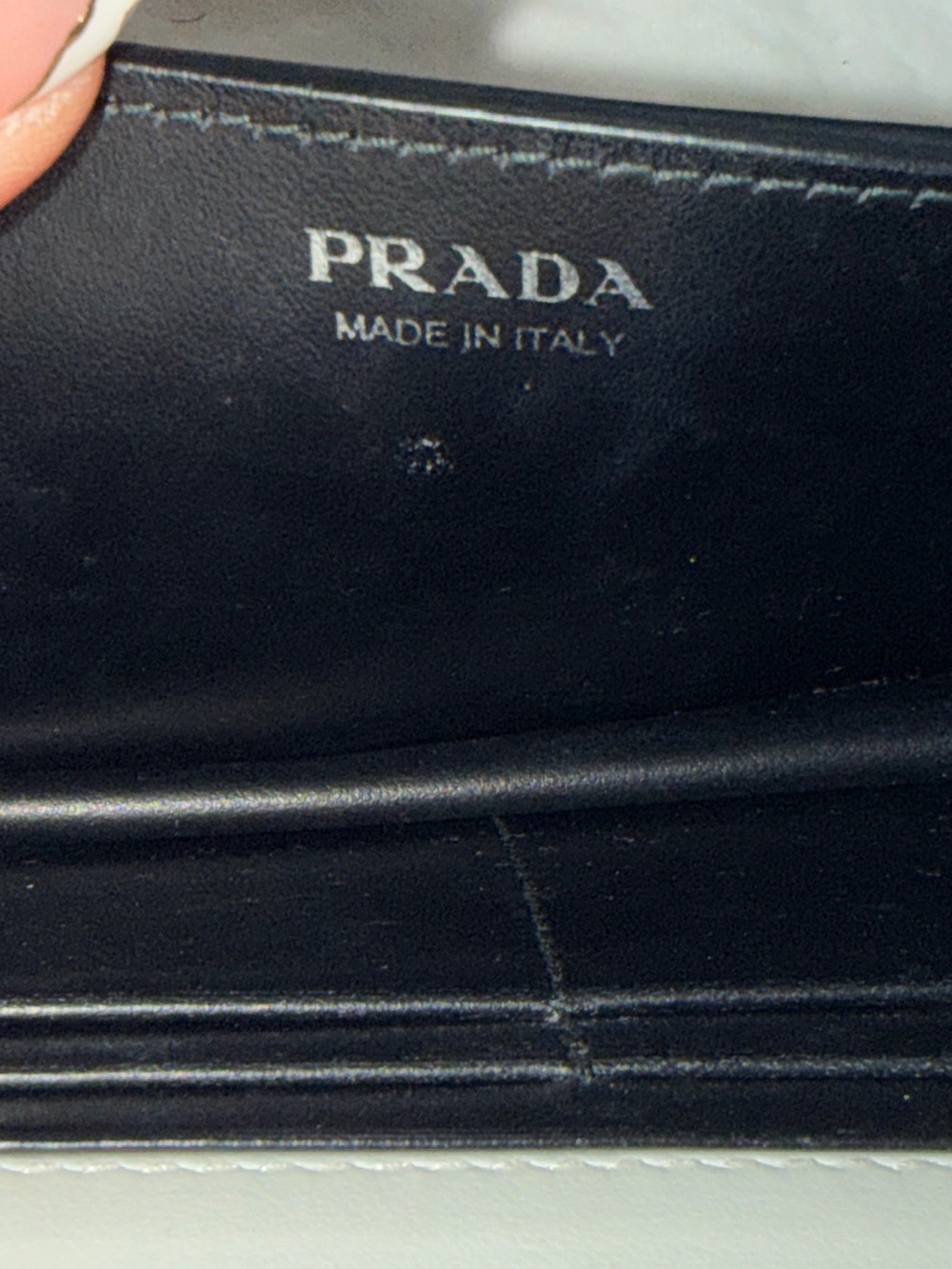 PRADA Elektra Wallet on Chrome Chain Printed Leather - With PRADA Dustie✨ - Picture 9 of 14